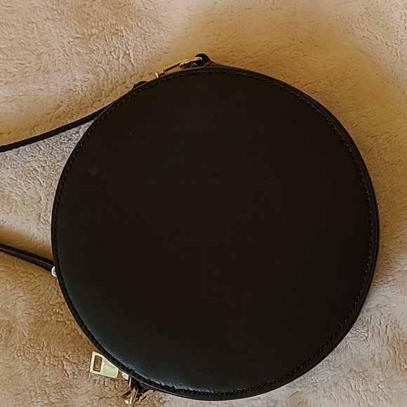 Maje crocodile embossed leather handbag black - Picture 4 of 6